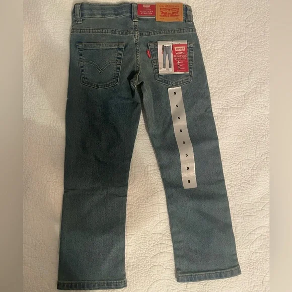 NWT boys size 5 slim flex stretch Levi’s jeans - Picture 4 of 4